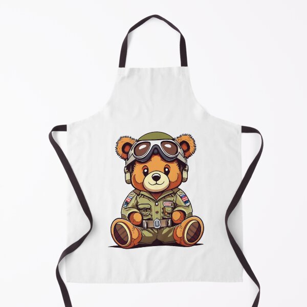 Item preview, Cute Bear Pilot Kawaii  designed and sold by TeddybearClub.
