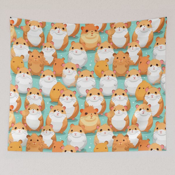 Item preview, hamster seamless designed and sold by Ttthunder123.