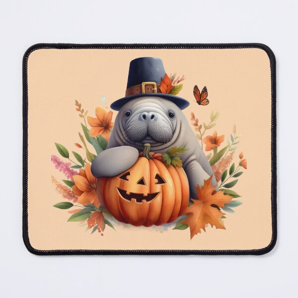 Item preview, Thanksgiving Manatee - Spend the holidays with a Sea Cow designed and sold by SandbarTees.