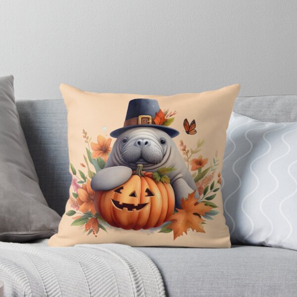 Item preview, Thanksgiving Manatee - Spend the holidays with a Sea Cow designed and sold by SandbarTees.