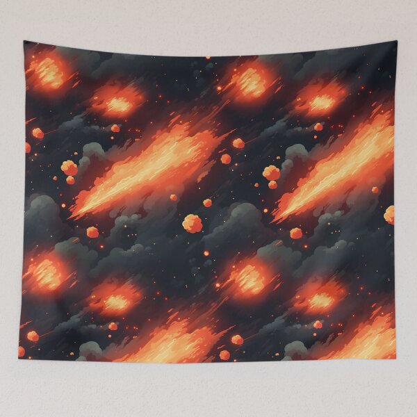 Item preview, meteor seamless designed and sold by Ttthunder123.