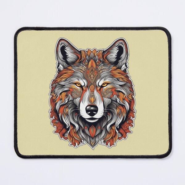 Artikelvorschau, Wolf entworfen und verkauft von SketchysDESIGNS.