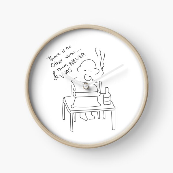 Bukowski writes Clock