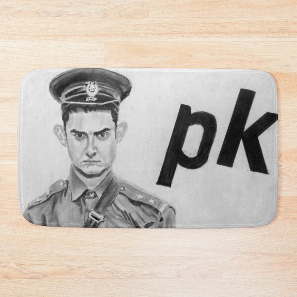Item preview, Aamir khan PK Movie pencil drawing  designed and sold by MubaraksArt.