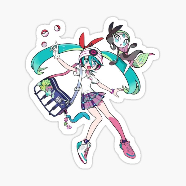 hatsune miku, meloetta, meloetta, and psychic miku (pokemon and 2