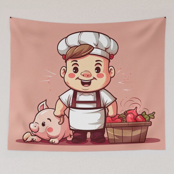 Item preview, Butcher | cute style designed and sold by ComicsFactory.