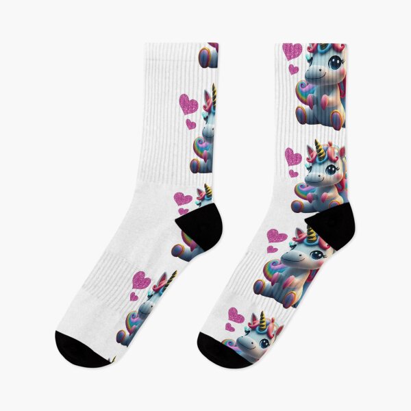 Item preview, Cute Kawaii Unicorn Heart Design designed and sold by DaydreamerDzine.