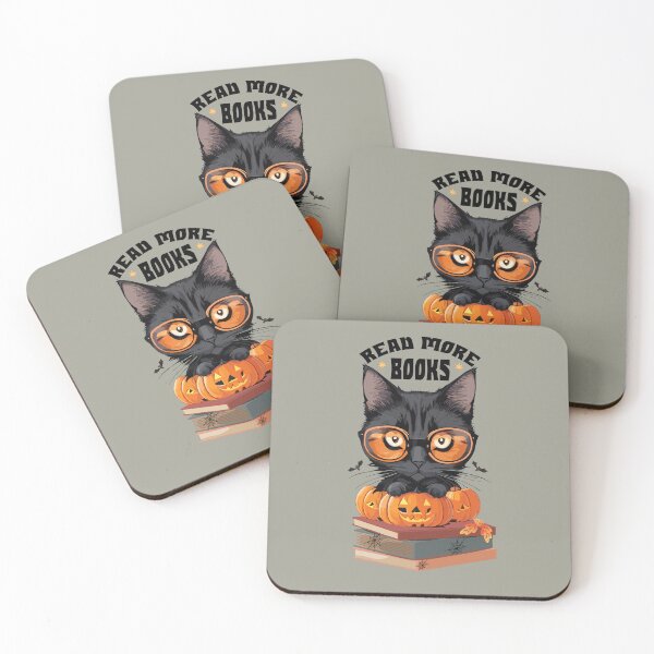 Item preview, Funny Halloween Teacher,Read More Books,Cat Reading Books designed and sold by onemood.