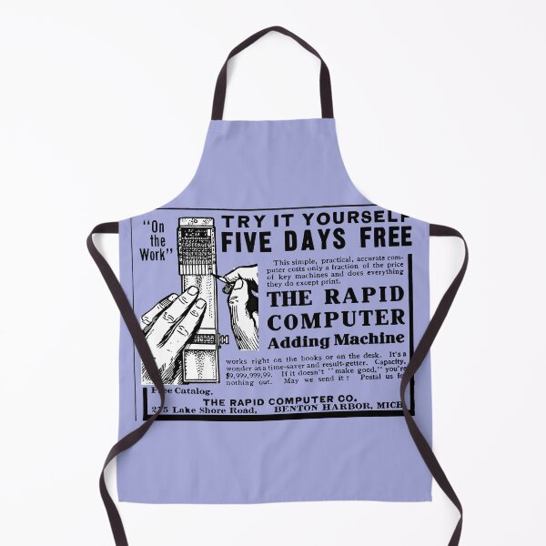 Item preview, THE RAPID COMPUTER - ADDING MACHINE designed and sold by ThrowbackAds.