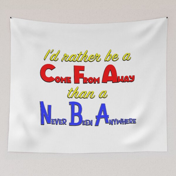 Item preview, I'd rather be a Come From Away than a Never Been Anywhere designed and sold by Signs for Dark Times.