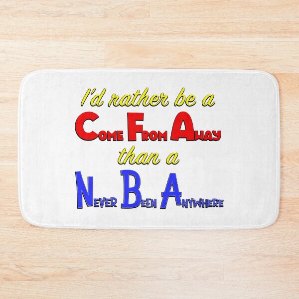 Item preview, I'd rather be a Come From Away than a Never Been Anywhere designed and sold by Signs for Dark Times.