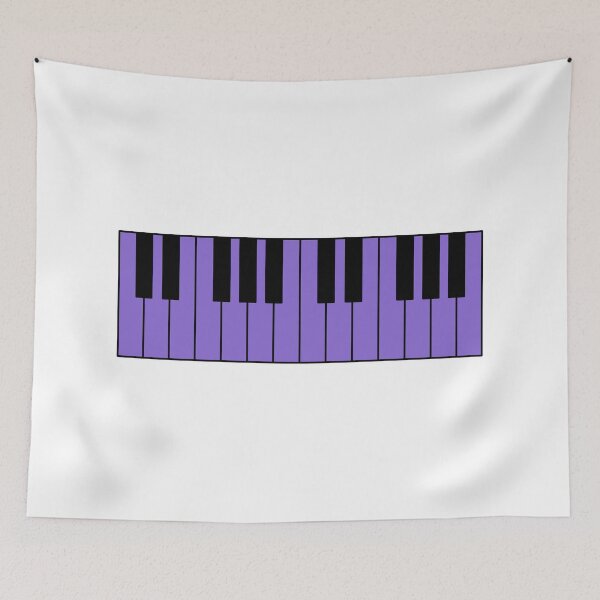 Item preview, Piano keyboard purple designed and sold by Inspirationmotivation.
