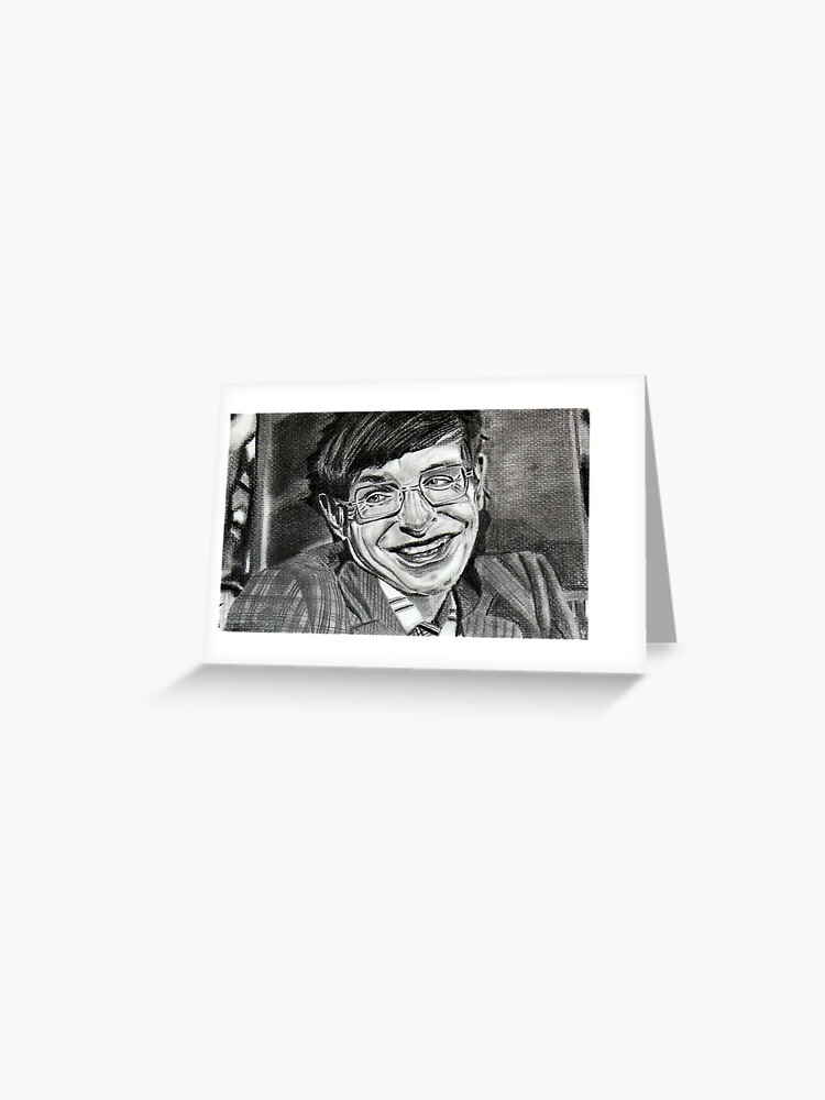 Stephen Hawking, ballpoint, 11