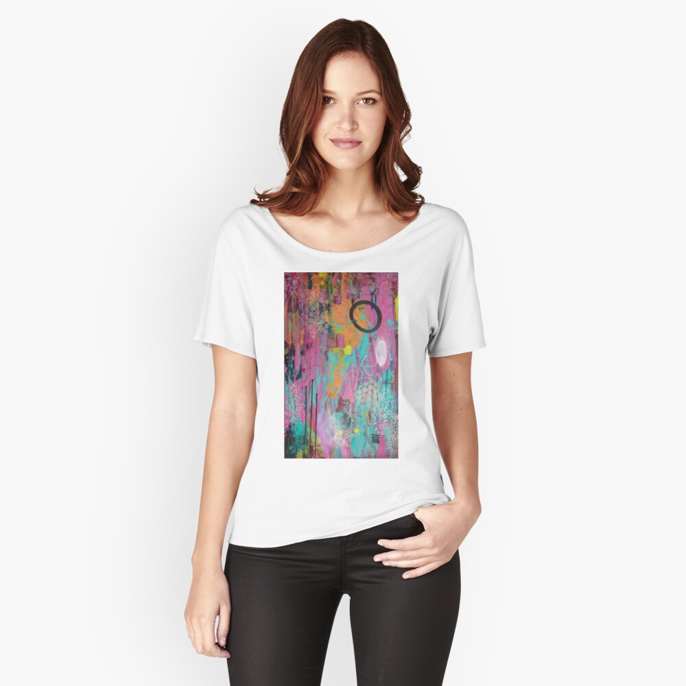 Item preview, Relaxed Fit T-Shirt designed and sold by annasfunkyart.