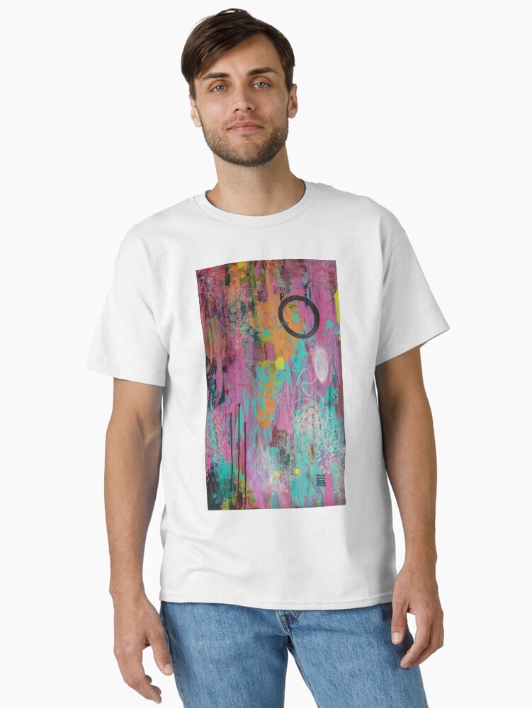 Thumbnail 2 of 7, Classic T-Shirt, Pure Joy designed and sold by annasfunkyart.