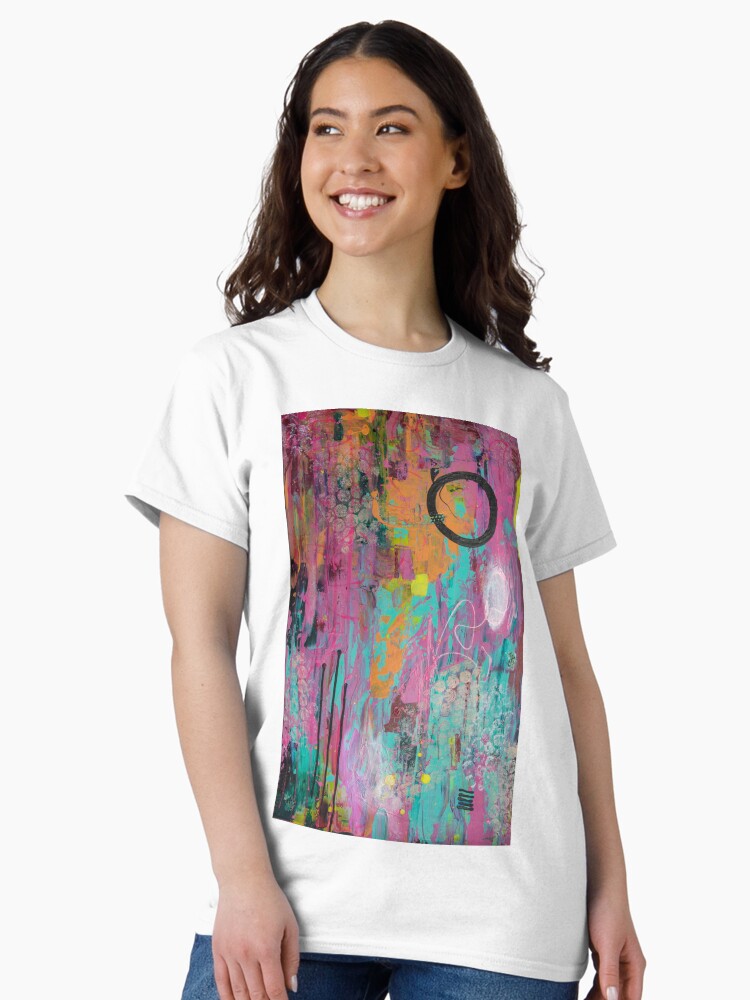 Thumbnail 1 of 7, Classic T-Shirt, Pure Joy designed and sold by annasfunkyart.