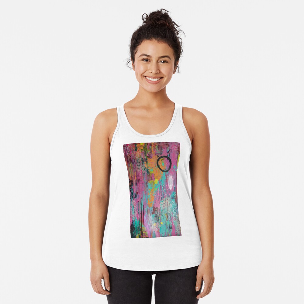 Item preview, Racerback Tank Top designed and sold by annasfunkyart.