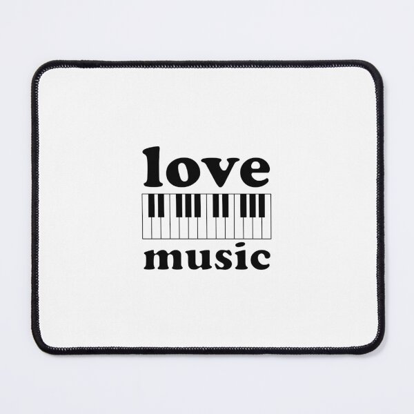 Item preview, Piano keyboard - Love music designed and sold by Inspirationmotivation.