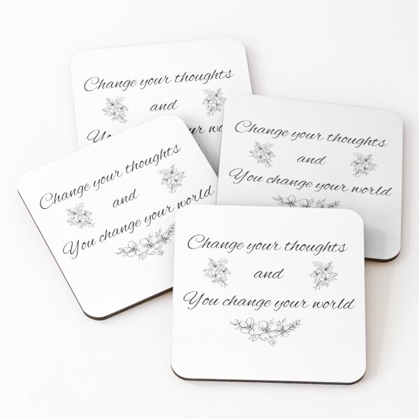 Item preview,  Change Your Thoughts And You Change Your World designed and sold by Designfs.