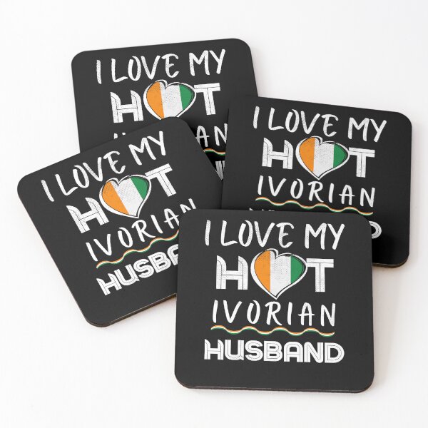 Item preview, I Love My Hot Ivorian Husband designed and sold by Furahisha.