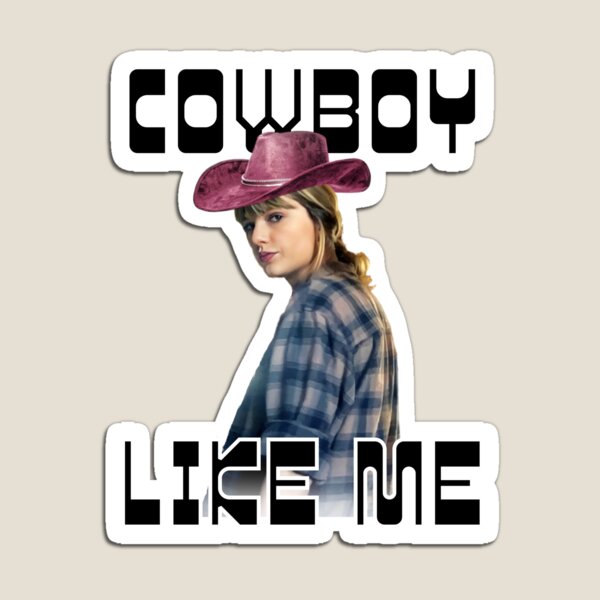 Item preview, pink cowboy like me taylor designed and sold by taylorsfran.