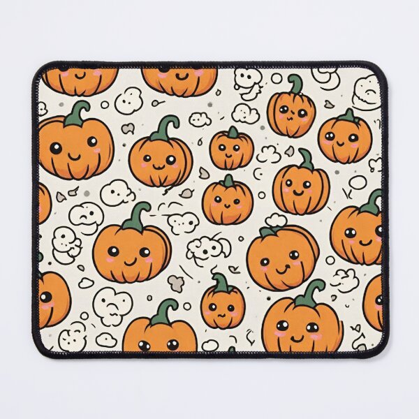 Item preview, clouds and pumpkins designed and sold by TFrequencyStore.