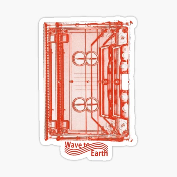 Wave to earth summer flows limited edition Sticker by Risings