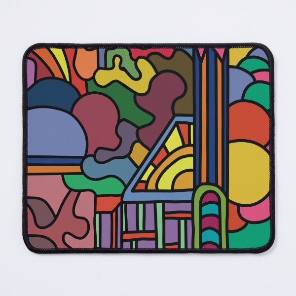 Item preview, Abstract doodle Bright thick lines designed and sold by JJJJdoodles.