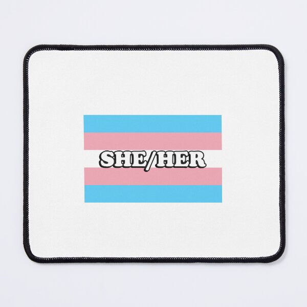 Item preview, Transfem She Her - Transfem Flag - Trans Colors designed and sold by Inspirationmotivation.