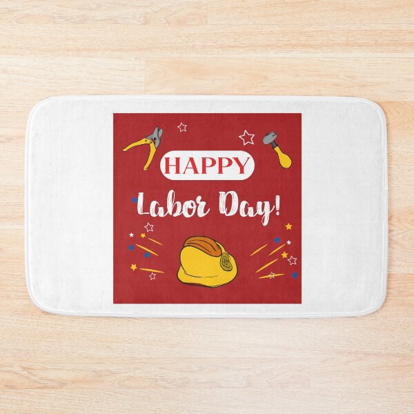 Item preview, Happy Labor day.Yellow helmet, tools. designed and sold by Anastasiia Yurevych.