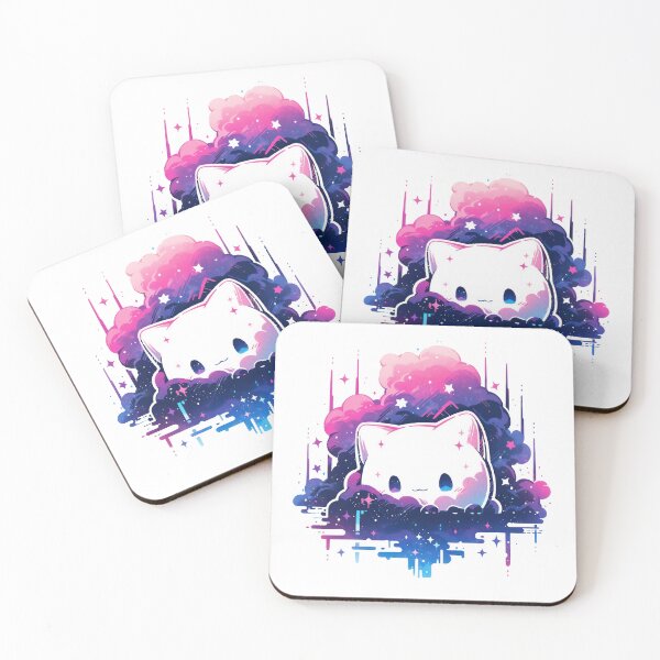 Item preview, Stellar Whiskers: Galaxy Cat Majesty designed and sold by KaleidoKiosk.