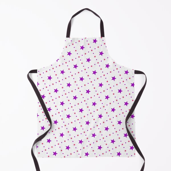 Item preview, Purple Stars and Red Dots Pattern designed and sold by Patternliss.