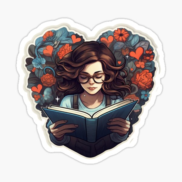Book Lovers Sticker Set Bibliophile Stickers Love to Read Stickers
