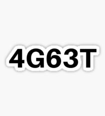 Pegatina 4G63T