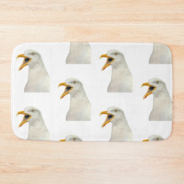 Item preview, Realistic hand painted Watercolor of a seagull  designed and sold by Bmoony.