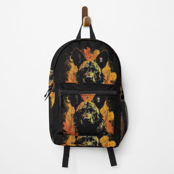 Item preview, An Africian Wild Dog - Street Art Distressed Animal designed and sold by GVRDesign.
