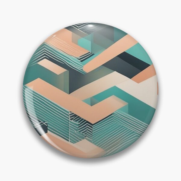 Item preview, Color Cascade: The Pinnacle of Modern Pattern Design designed and sold by The-Library.