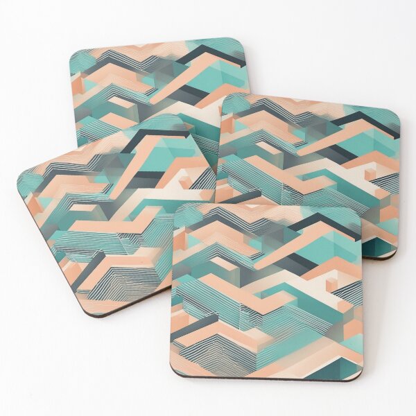 Item preview, Color Cascade: The Pinnacle of Modern Pattern Design designed and sold by The-Library.