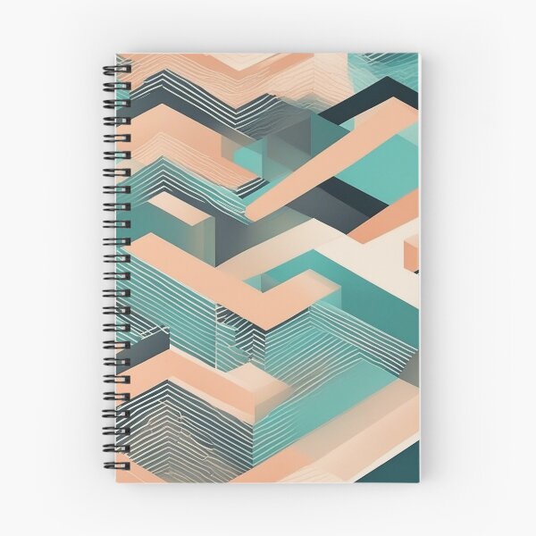 Item preview, Color Cascade: The Pinnacle of Modern Pattern Design designed and sold by The-Library.