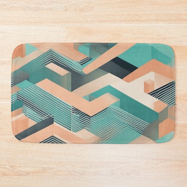 Item preview, Color Cascade: The Pinnacle of Modern Pattern Design designed and sold by The-Library.