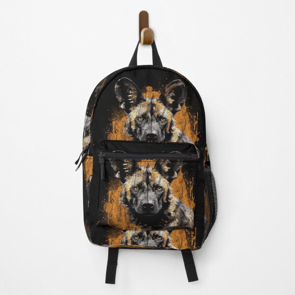 Item preview, An Africian Wild Dog - Street Art Distressed Animal designed and sold by GVRDesign.