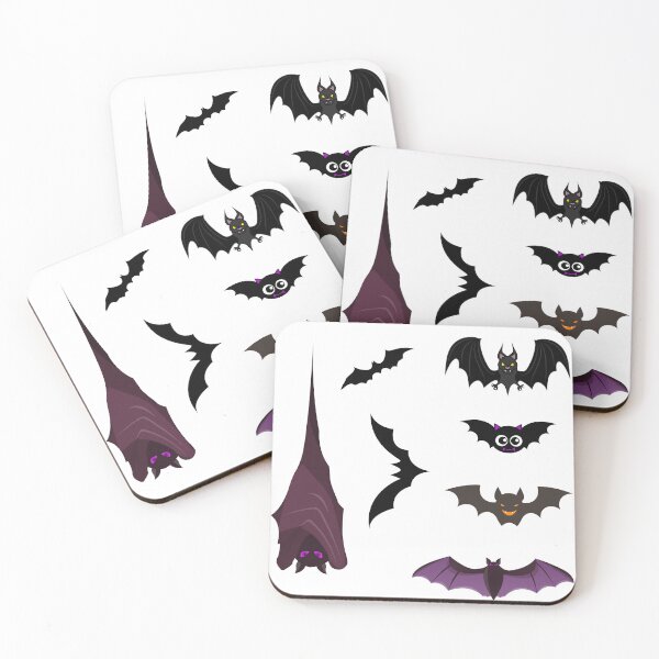 Item preview, Package of sweet, terrifying bats designed and sold by huape.