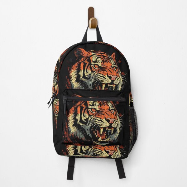 Item preview, An Amur Tiger - Street Art Vintage Distressed Wildlife designed and sold by GVRDesign.