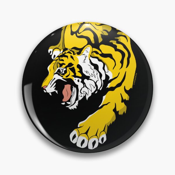 Item preview, Punt Road End Coloured Tiger designed and sold by PuntRoadEnd.
