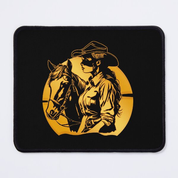 Item preview, Western Cowgirl Retro designed and sold by franktact.