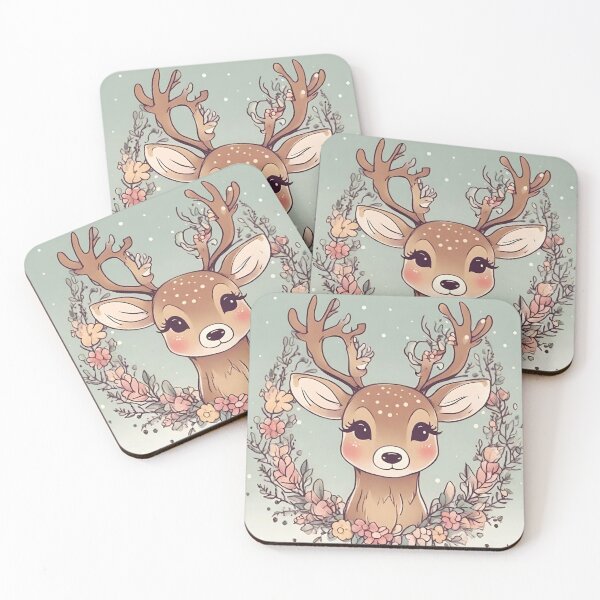 Item preview, venado con flores  designed and sold by TFrequencyStore.
