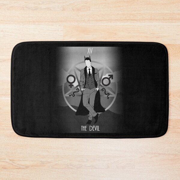 Item preview, The Devil design, Tarot card tee, black, Gothic clothing, The Devil, Everyday wear, Street clothing, Tarot card, Major Arcana designed and sold by Yarham.