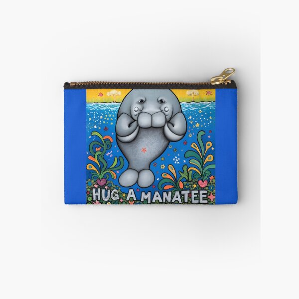 Item preview, Hug a Manatee - Cute Fun Manatee Design designed and sold by SandbarTees.