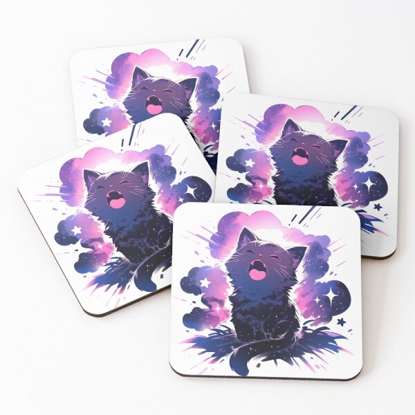 Item preview, Stellar Whiskers: Galaxy Cat Majesty designed and sold by KaleidoKiosk.