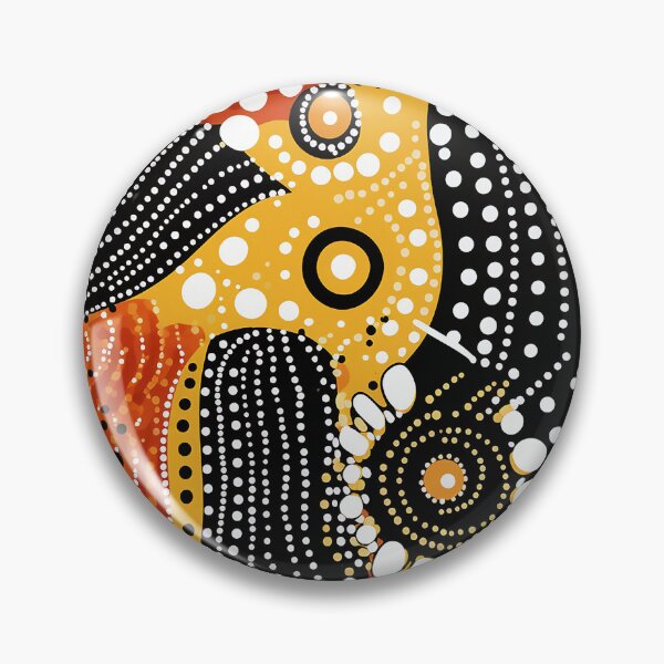 Artikelvorschau, Mischung aus indigener australischer, Bamileke- und biomorpher Kunst. entworfen und verkauft von lantasticdesign.